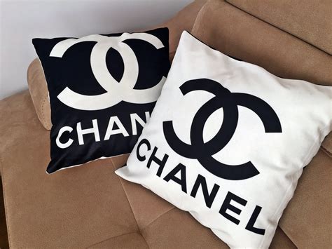 Chanel throw pillows